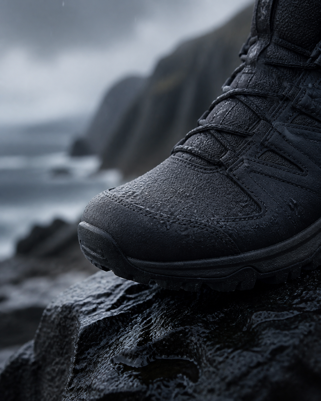 Footwear in wet weather